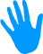 Immagine di una mano aperta
